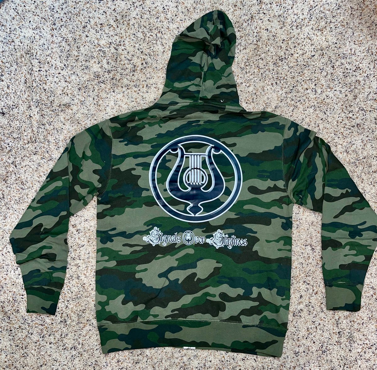HOODIE ZIP - Camo