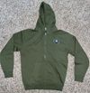 HOODIE ZIP - Olive