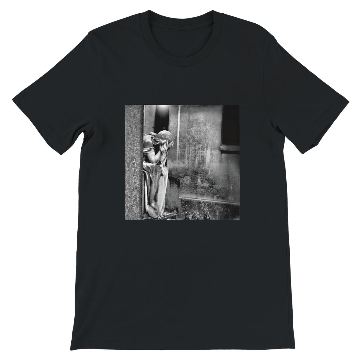 He Visits Her Grave - Unisex T-Shirt