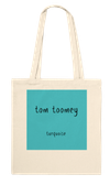 TURQUOISE - Tote bag