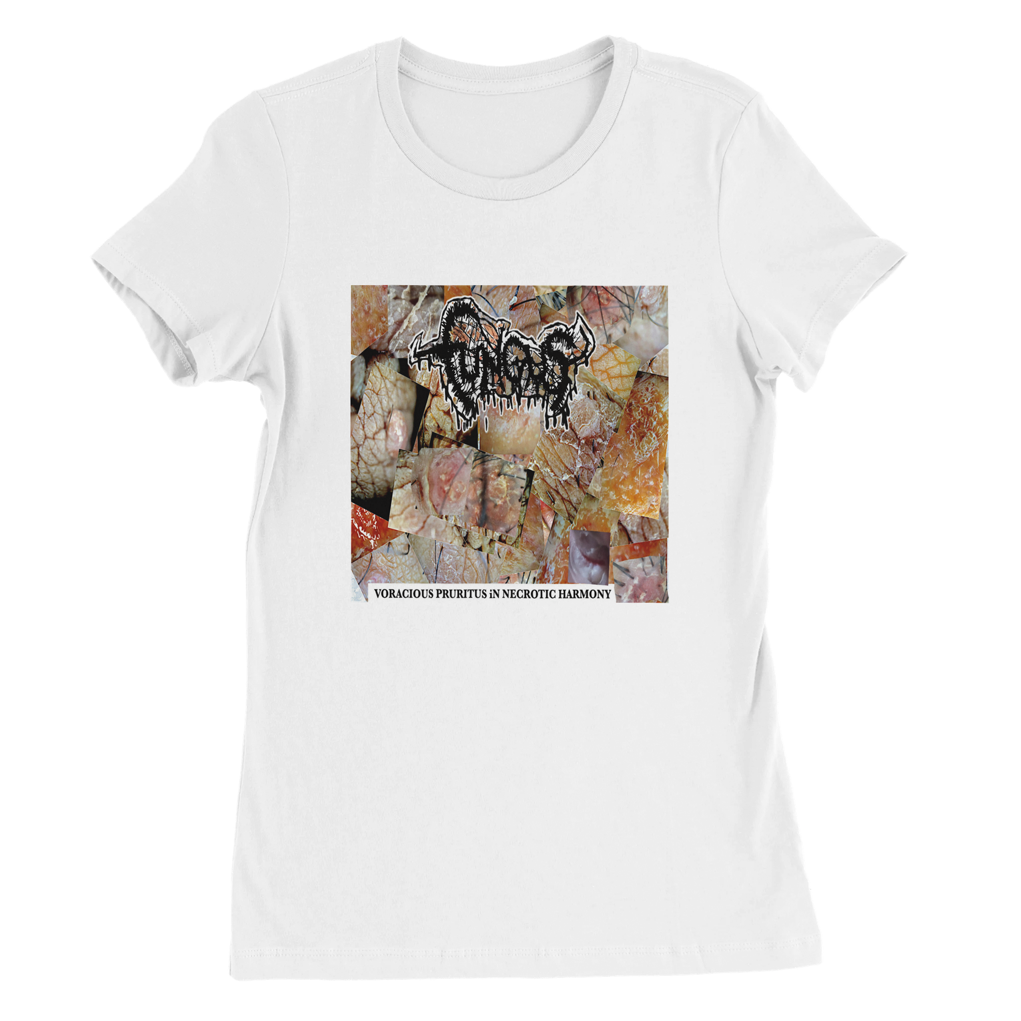 VORACIOUS PRURITUS iN NECROTIC HARMONY - Women&rsquo;s Cut T-Shirt