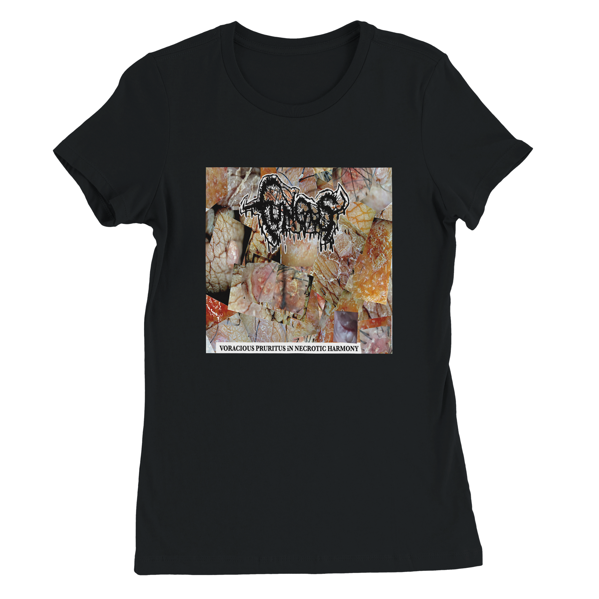 VORACIOUS PRURITUS iN NECROTIC HARMONY - Women&rsquo;s Cut T-Shirt