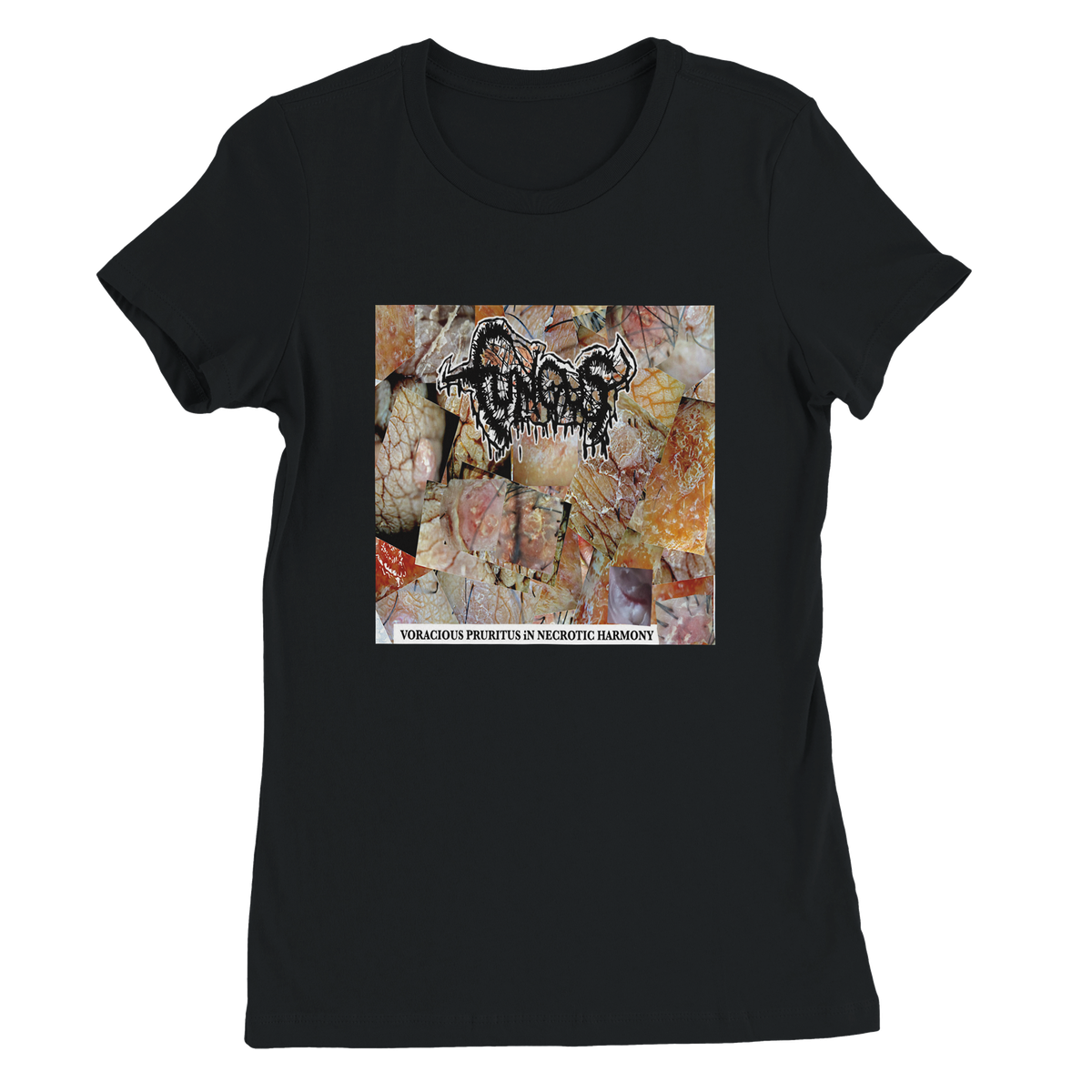 VORACIOUS PRURITUS iN NECROTIC HARMONY - Women’s Cut T-Shirt