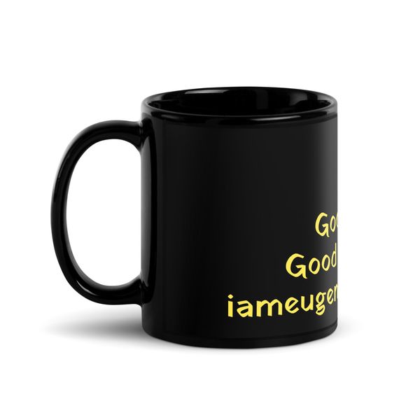 Black Glossy Mug
