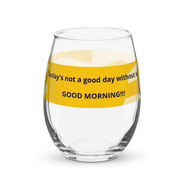 Stemless Wine Glass (15 oz)