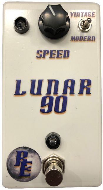 Lunar 90

The Lunar 90 is a classic analog phaser that uses matched quads of Jfets for pristine analog phasing.  Includes a rate led to visually see the rate of phase and a Vintage / Modern switch to turn on or off the feedback loop associated with modern phase tones.

