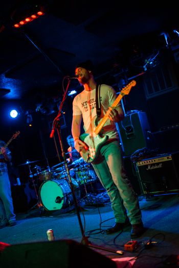 James Kirby playing guitar & singing with Simply Subtle at The Rock & Roll Hotel in Washington, DC - 2016
