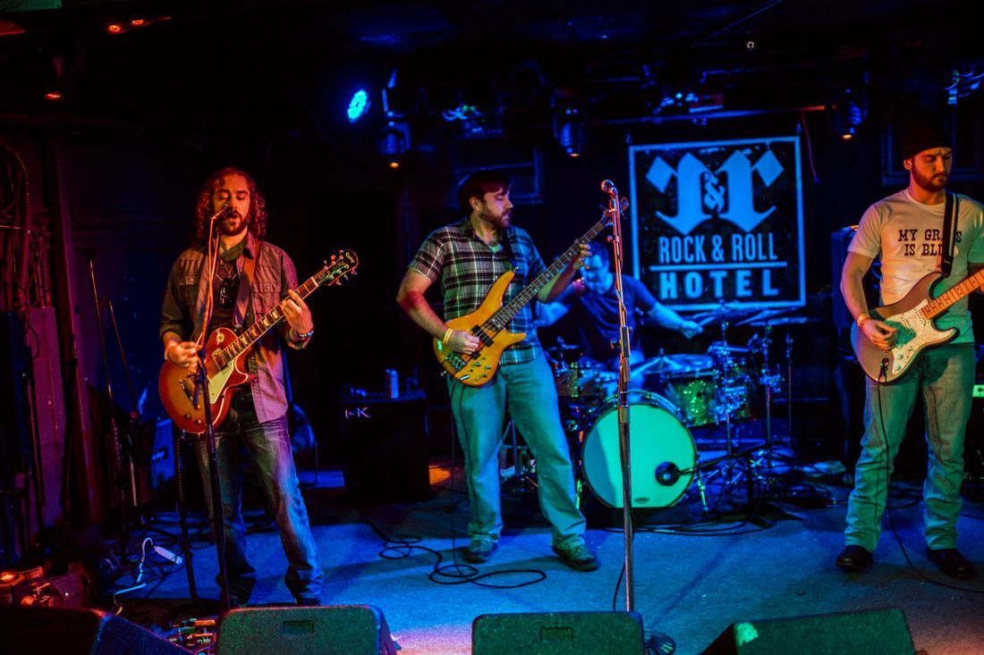 Simply Subtle headlining at The Rock & Roll Hotel in Washington, DC - 2016
