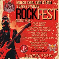 Sonic Volt at Rock Rage Radio's ROCKFEST during SXSW!