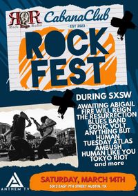 Sonic Volt at Rock Rage Radio's ROCKFEST during SXSW!
