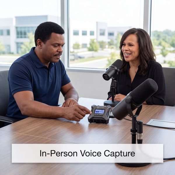 Professional In-Person Voice Capture ($149.00)