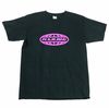 Klang Tee - Pink on Black