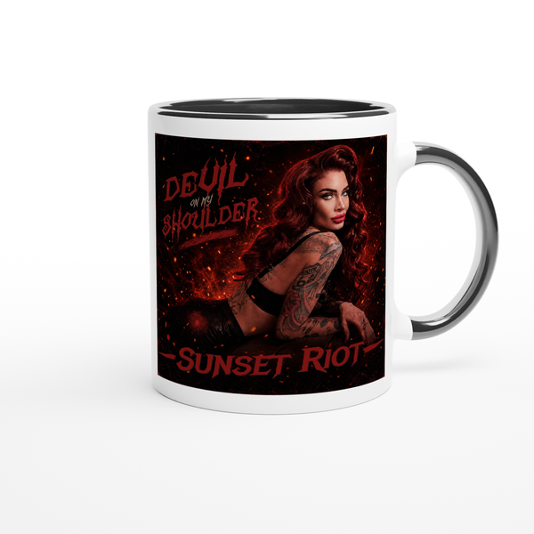 Devil On My Shoulder - Ceramic Mug