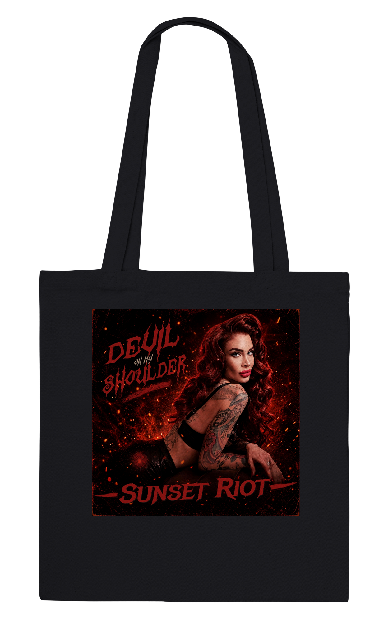 Devil On My Shoulder - Tote bag