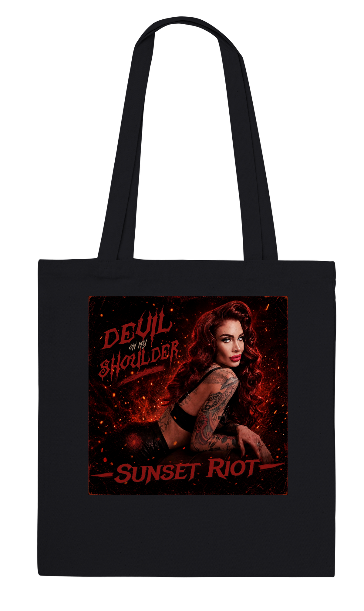 Devil On My Shoulder - Tote bag