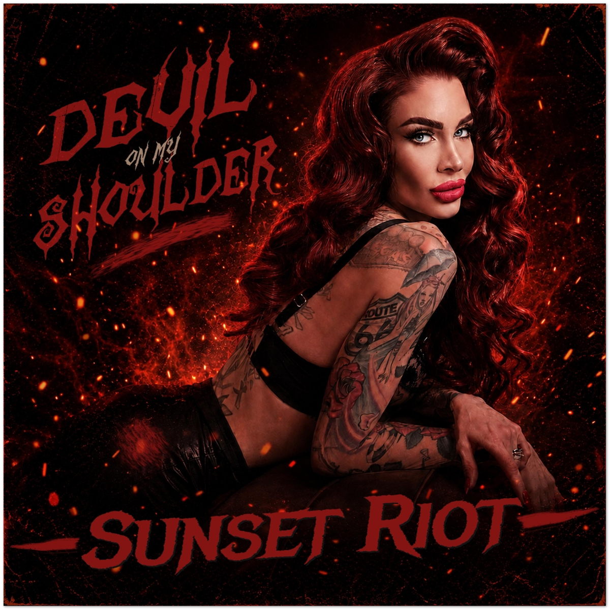 Devil On My Shoulder - Fine Art Poster