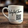 Autographed Wyclef Jean  muiscQRcoded   Coffee Mugs “Paper Right”  