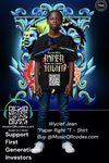 “Paper Right” MusicQRcoded T-Shirt Featuring Wyclef Jean - Pusha T & Friends   