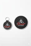 The Finest Keychain and Coaster