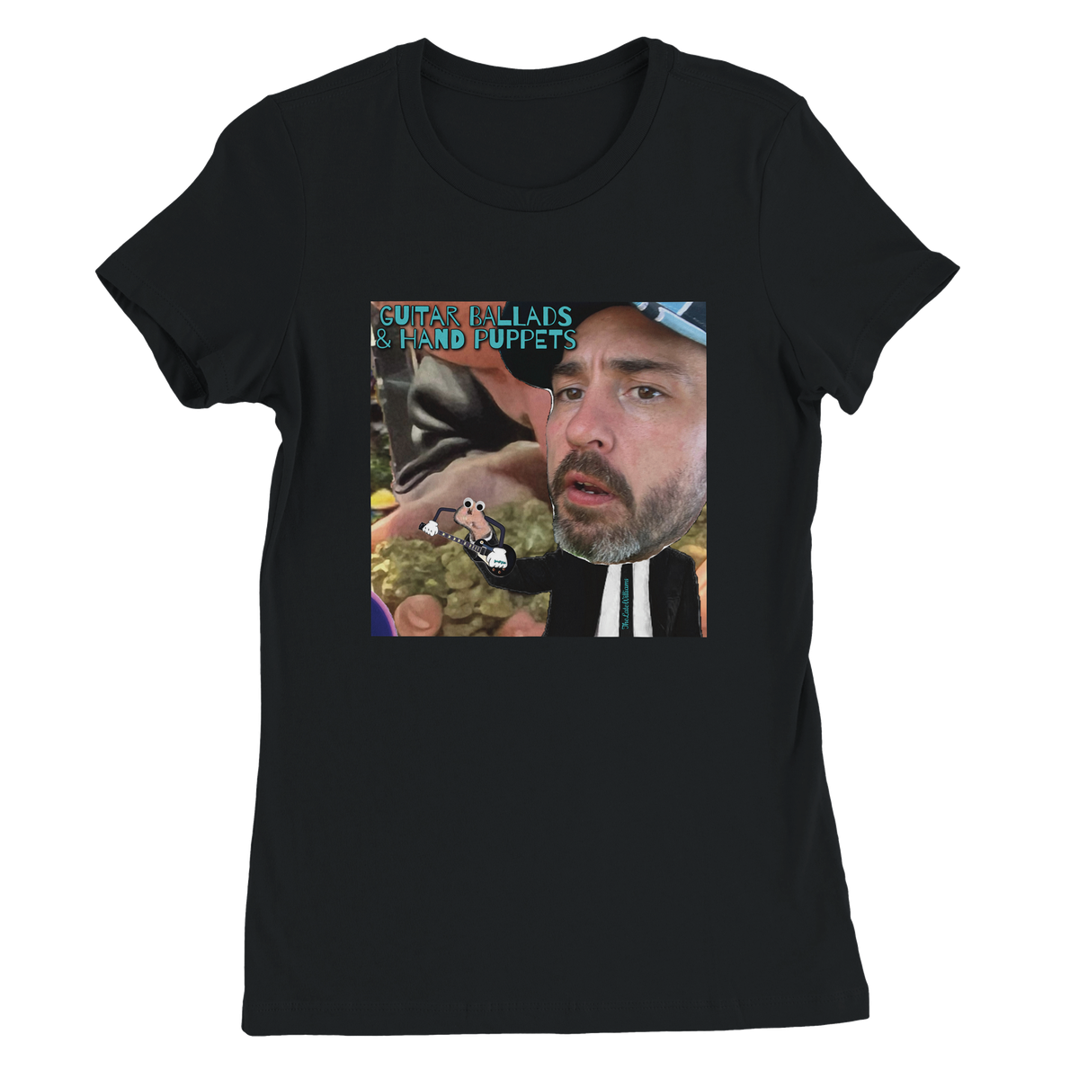Guitar Ballads & Hand Puppets - Women’s Cut T-Shirt