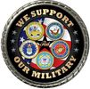 Challenge Coin - We Support Our Military