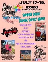 Summer Bash/School Supply Drive