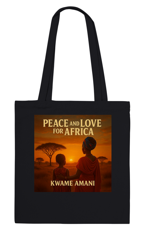 Peace and Love for Africa (feat. Kwame Amani) - Tote bag