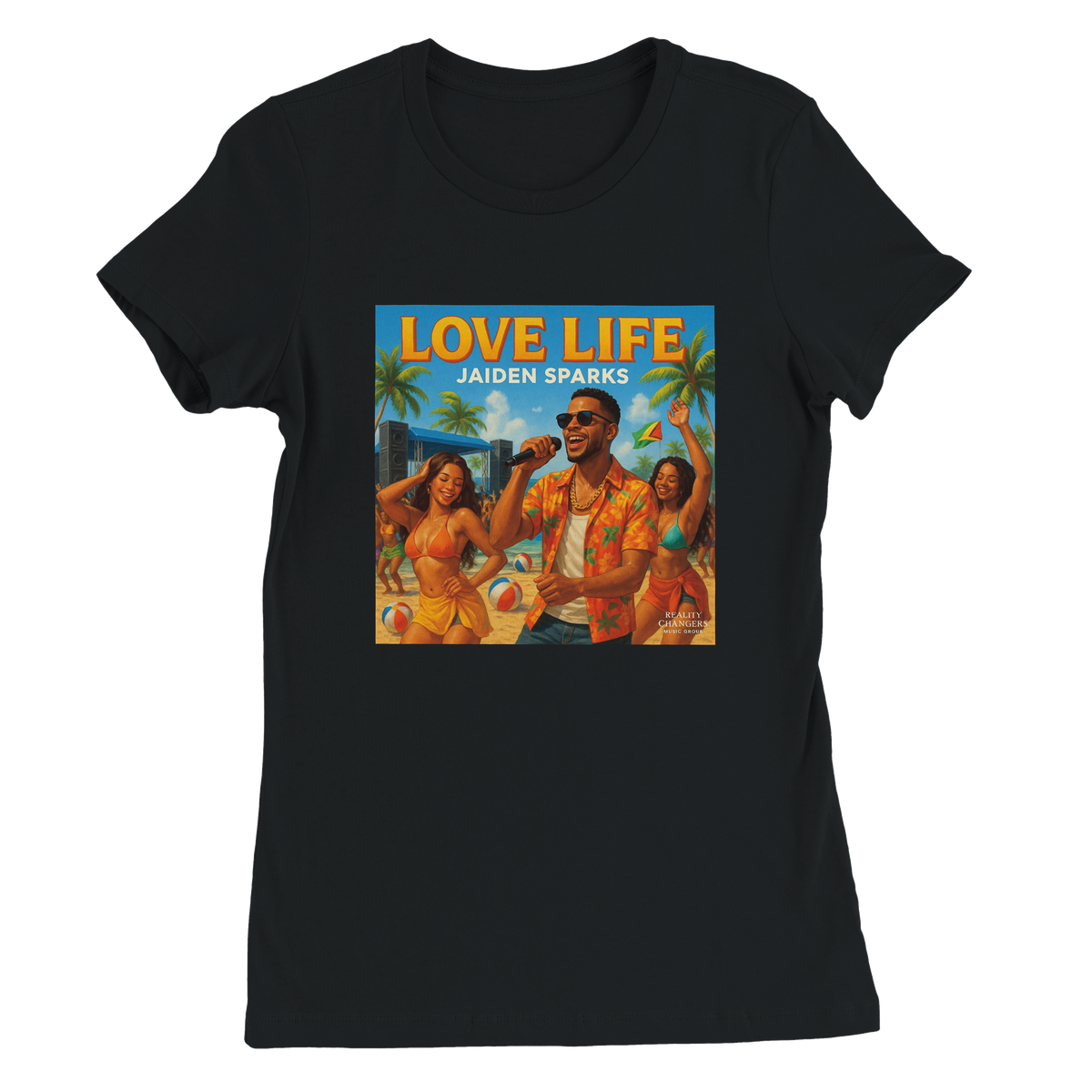 Love Life (feat. Jaiden Sparks) - Women’s Cut T-Shirt