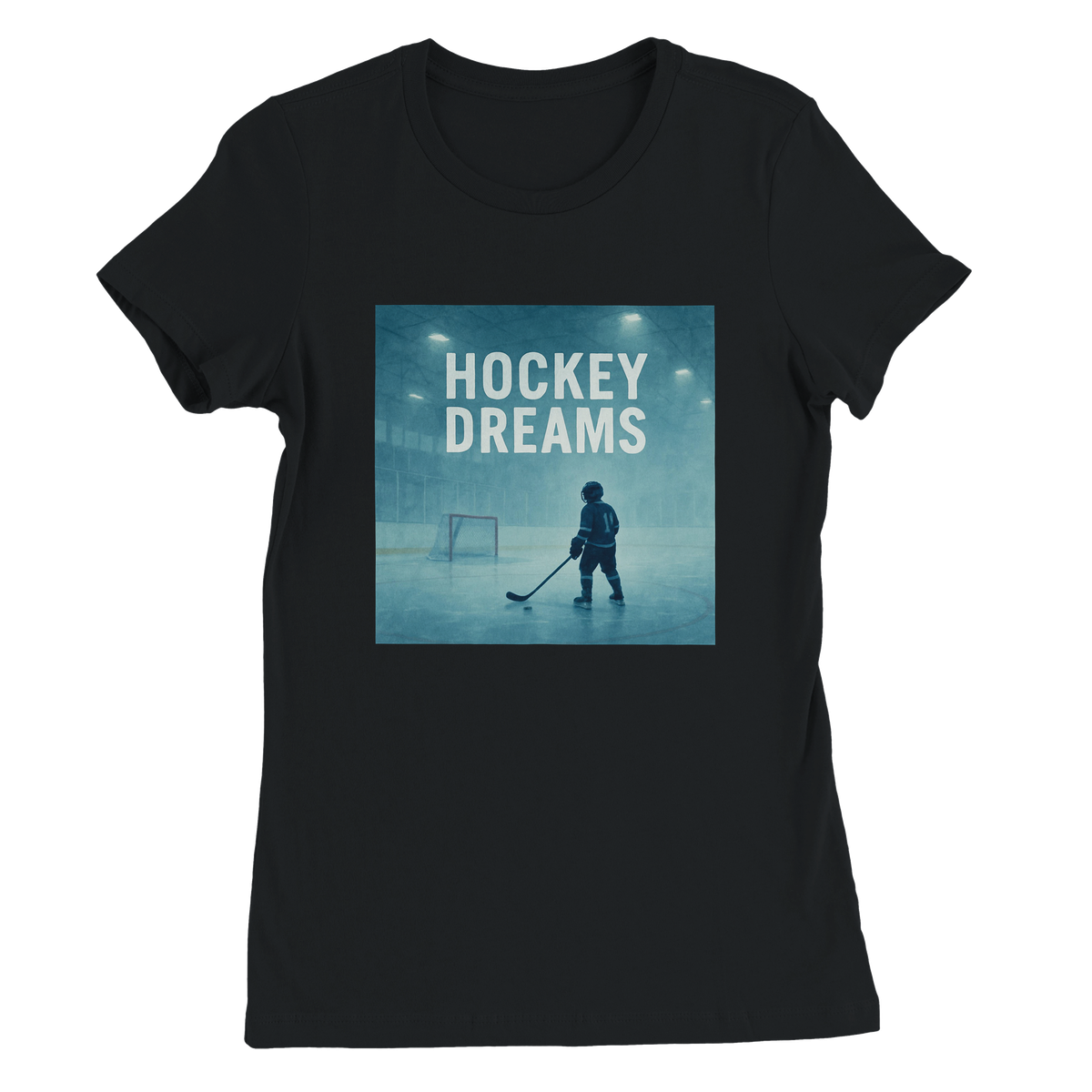 Hockey Dreams (feat. Keith Rivers) - Women’s Cut T-Shirt