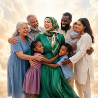 Heavenly reunion  by Kenny Dwriter
