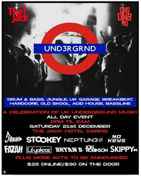 UND3RGRND | XMAS BLOWOUT | DNB / RAVE / JUNGLE / UKG