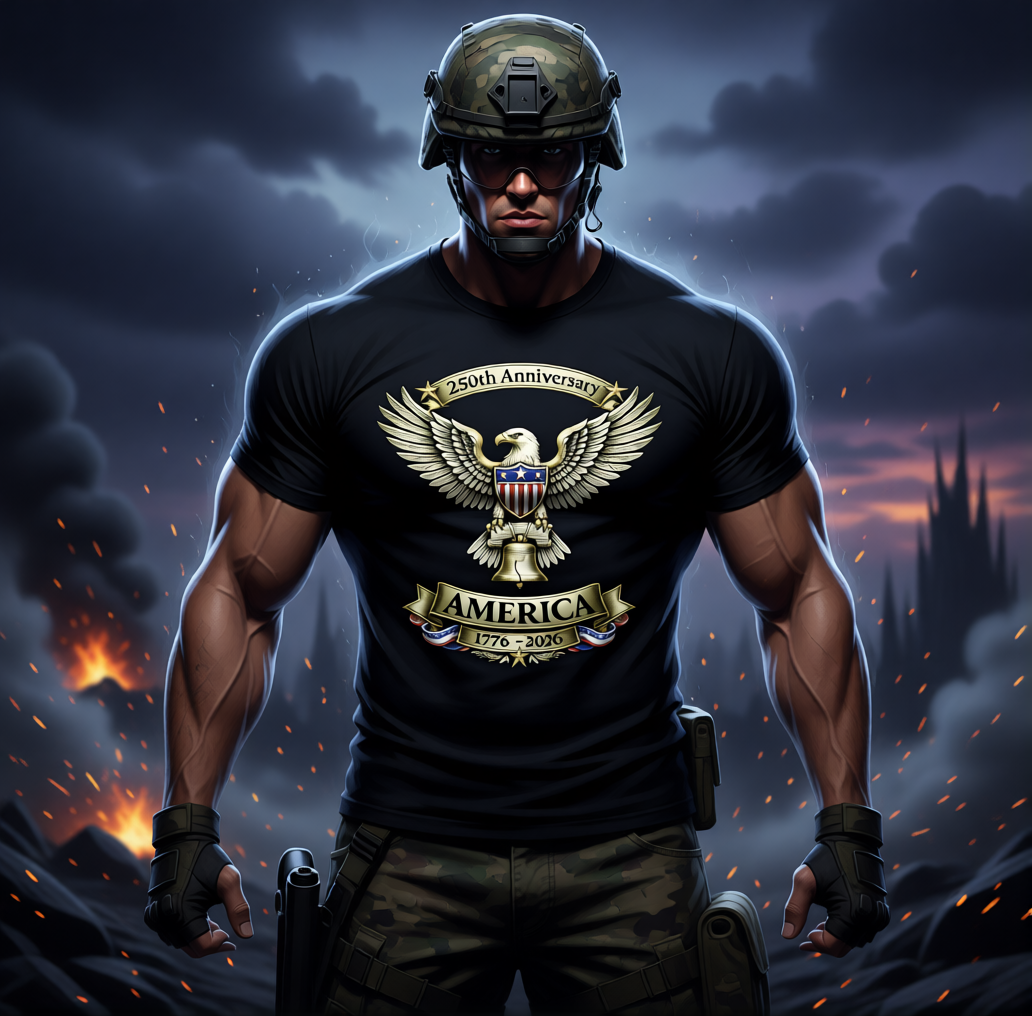 AMERICA 250th T-Shirt - FREE SHIPPING