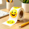 CUSTOM VINYL STICKERS - 1000 - 2 INCH ROUND