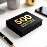 500 BUSINESS CARDS - FREE SHIPPING - FREE DESIGN