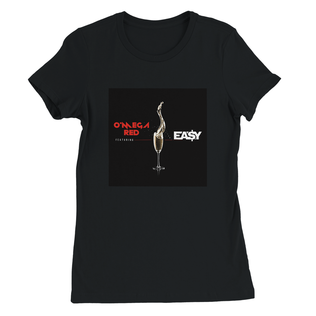Champagne Thoughts (feat Ea$y Money) - Women’s Cut T-Shirt