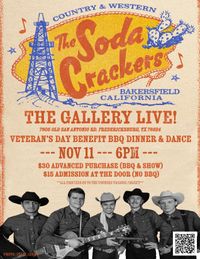 Veteran's Day Benefit: The Soda Crackers from Bakersfield, CA