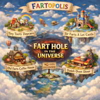 Fart Hole in the Universe Audio Book--Interactive Potty Humor for Kids and Adults by Kayla Storlid