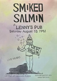 Smoked Salmon at Lenny's at Hawkes Plaza