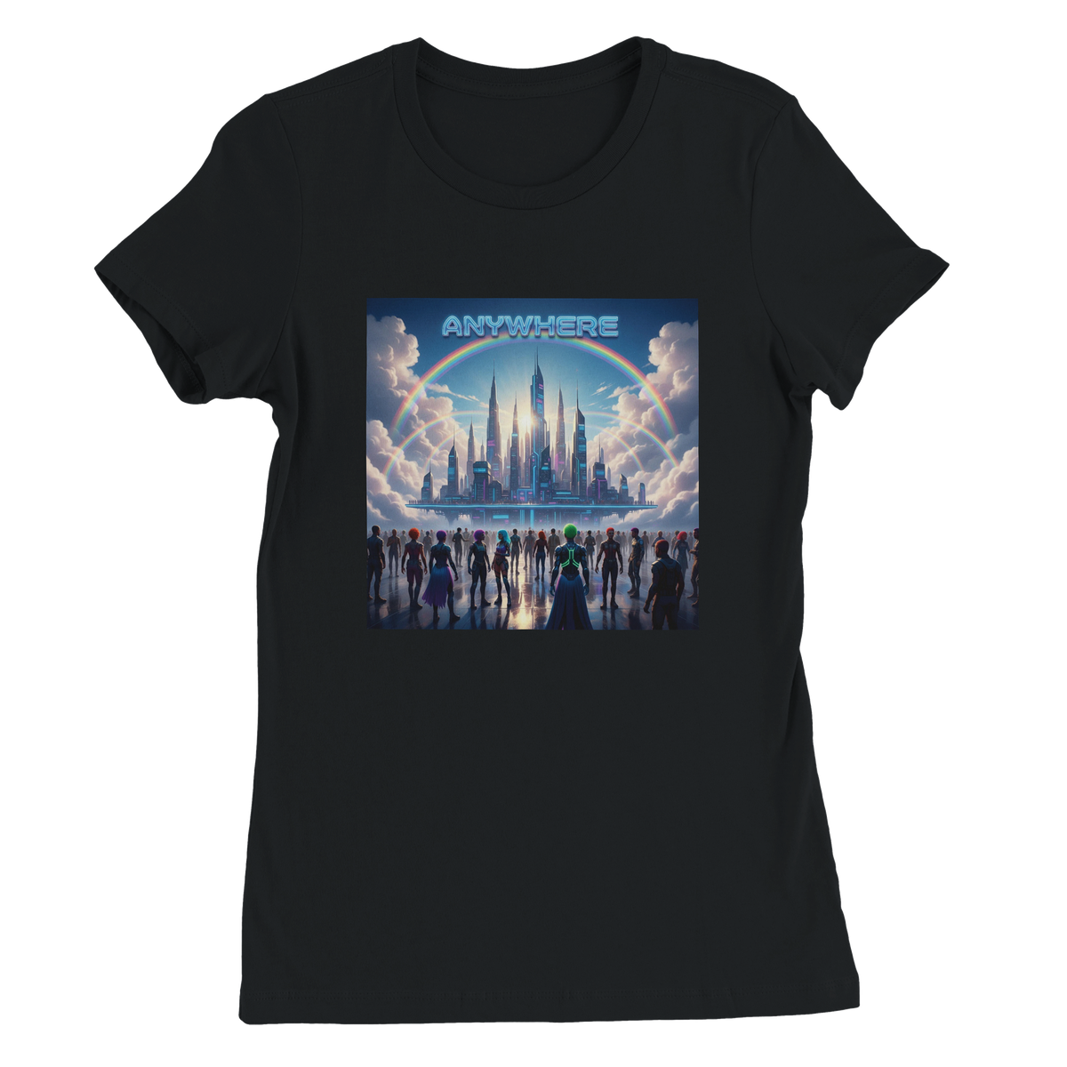 Anywhere - Women’s Cut T-Shirt