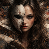 Beneath the Mask (Her) - Fine Art Poster