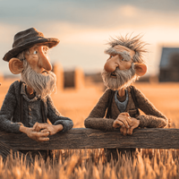 The Harvest Season Returns by Surreal AI