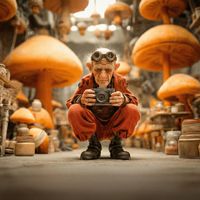 A Very Unusual Town by Surreal AI