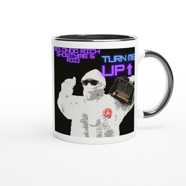 TURN ME UP (feat. SHOWTYME & MR.RIO) - Ceramic Mug
