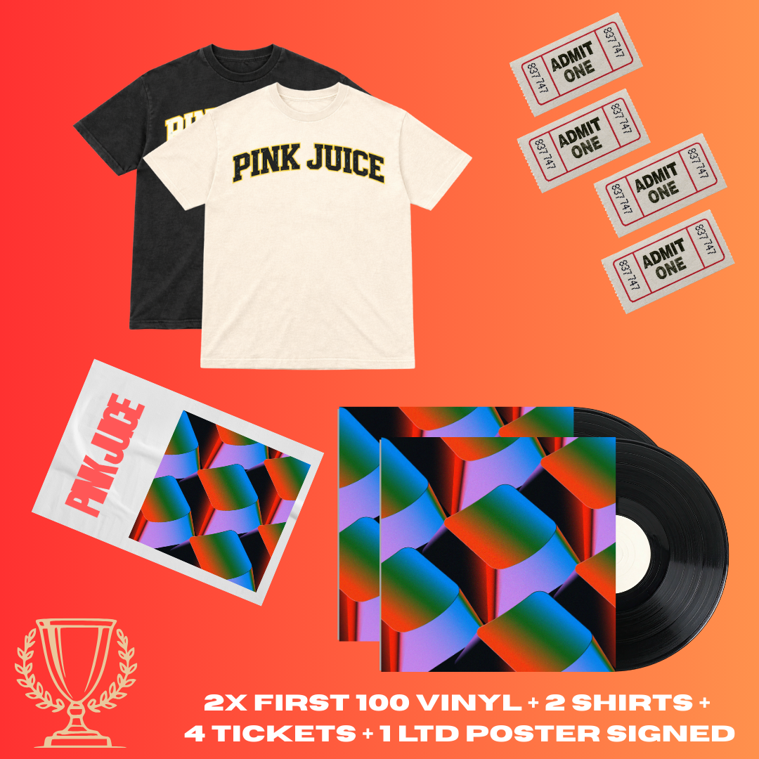 TIER 4 - 2 VINYL + MERCH + 4 TICKETS