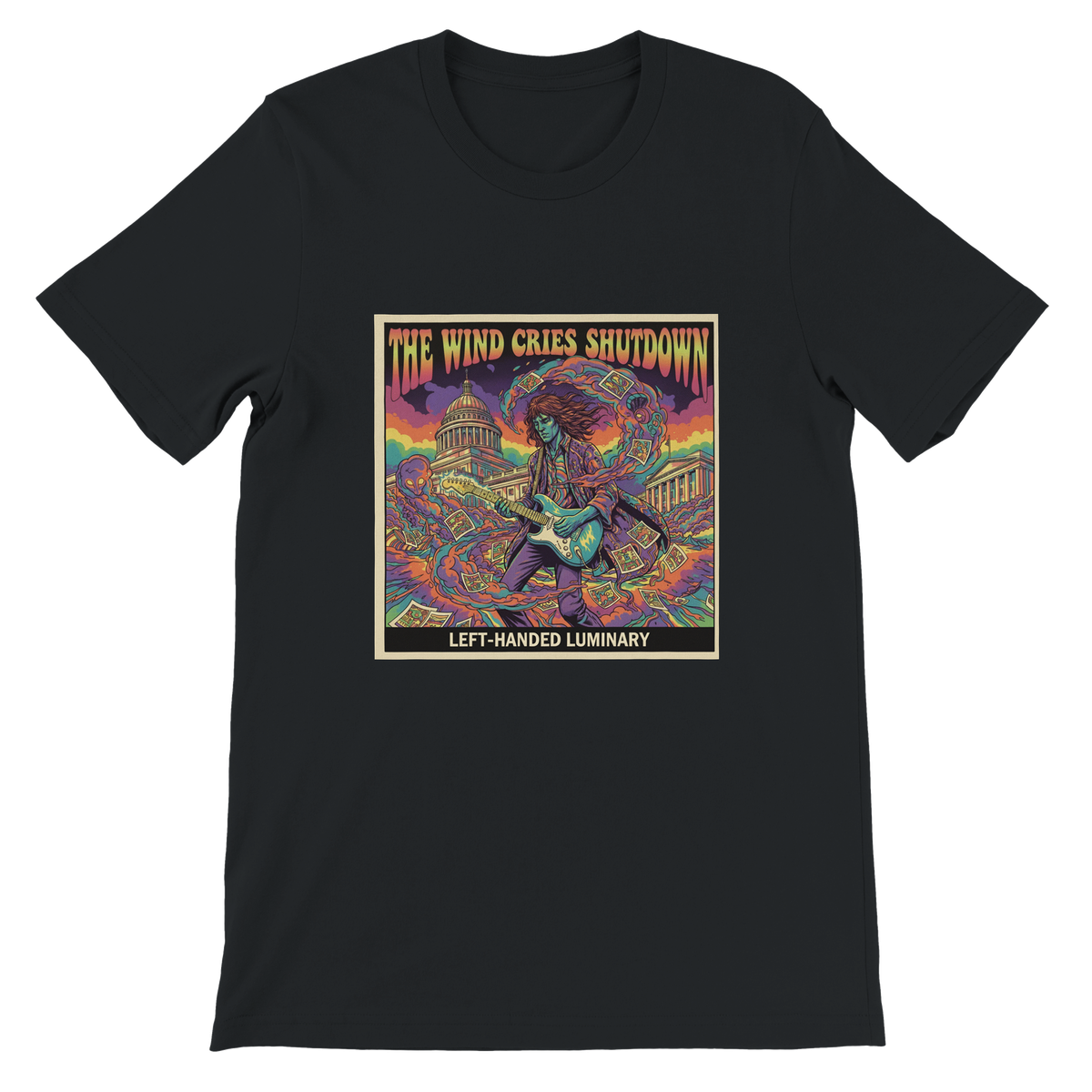 The Wind Cries Shutdown - Unisex T-Shirt