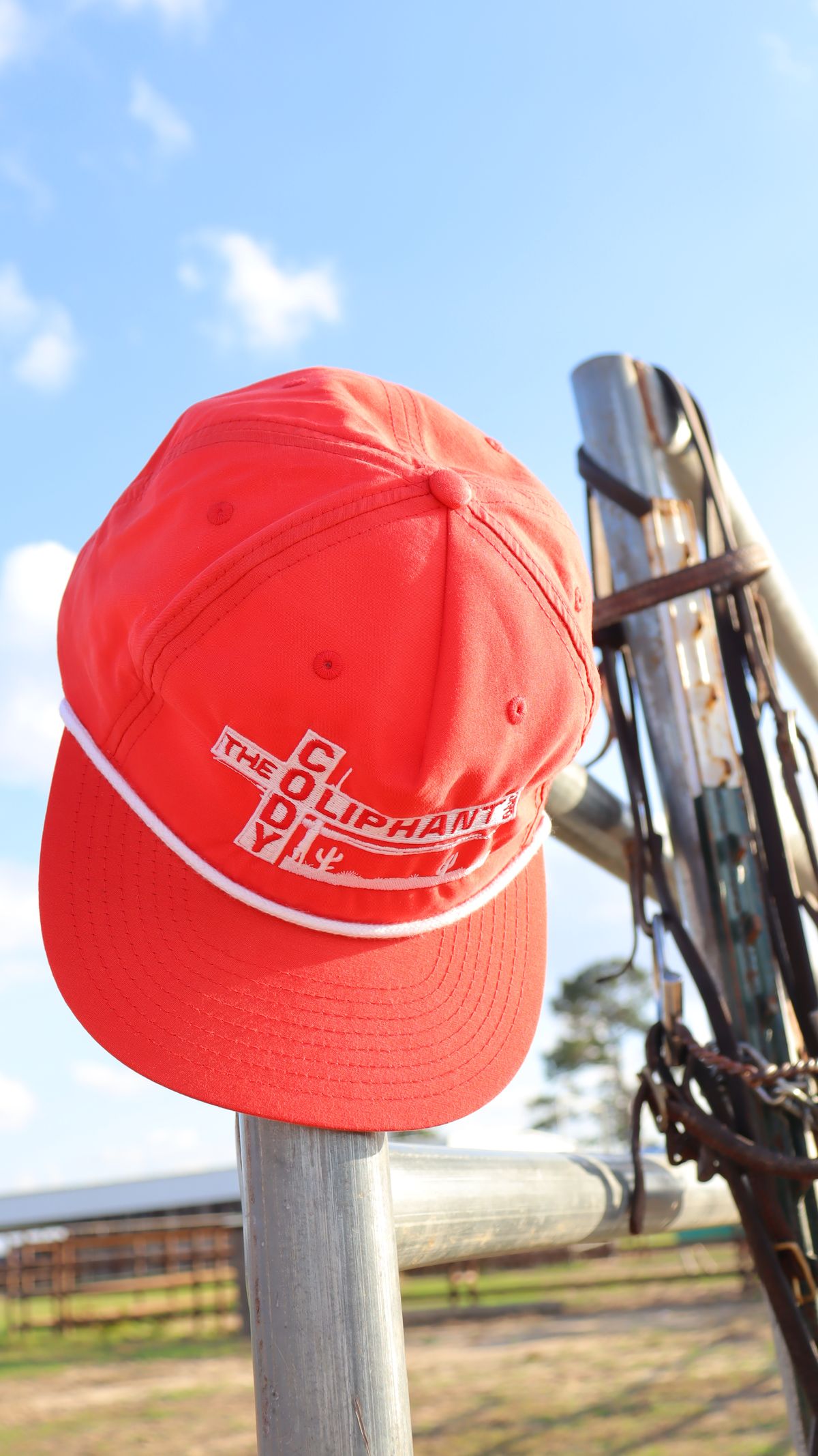 Cross Logo Rope Hat