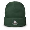 Broken Ivory 3D Embroidered Beanie
