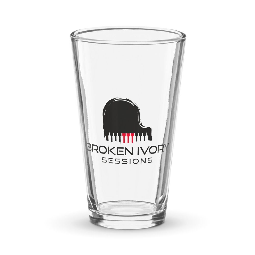 Broken Ivory Sessions Shaker Pint Glass (16 oz)