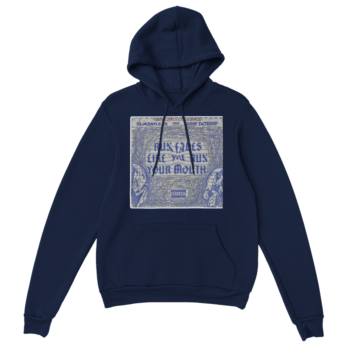 Run Fades Like You Run Your Mouth - Classic Unisex Pullover Hoodie