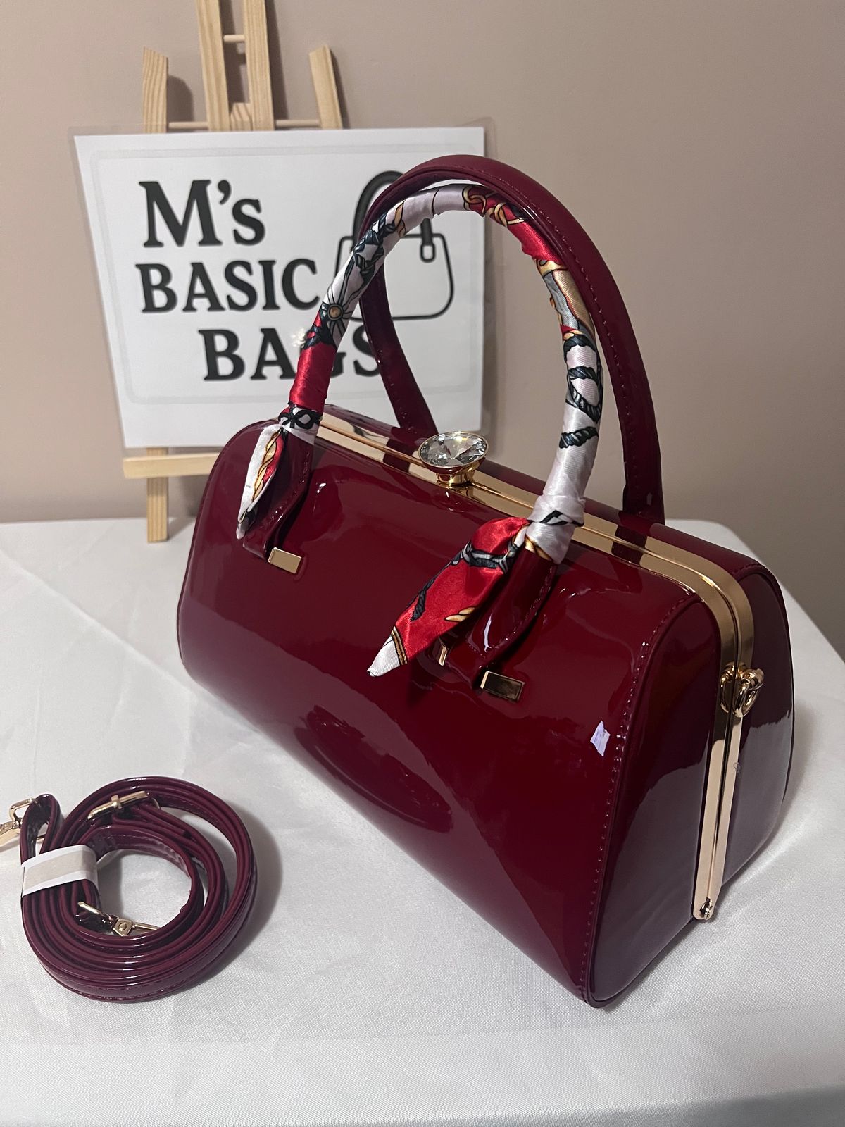 Red Patent Leather